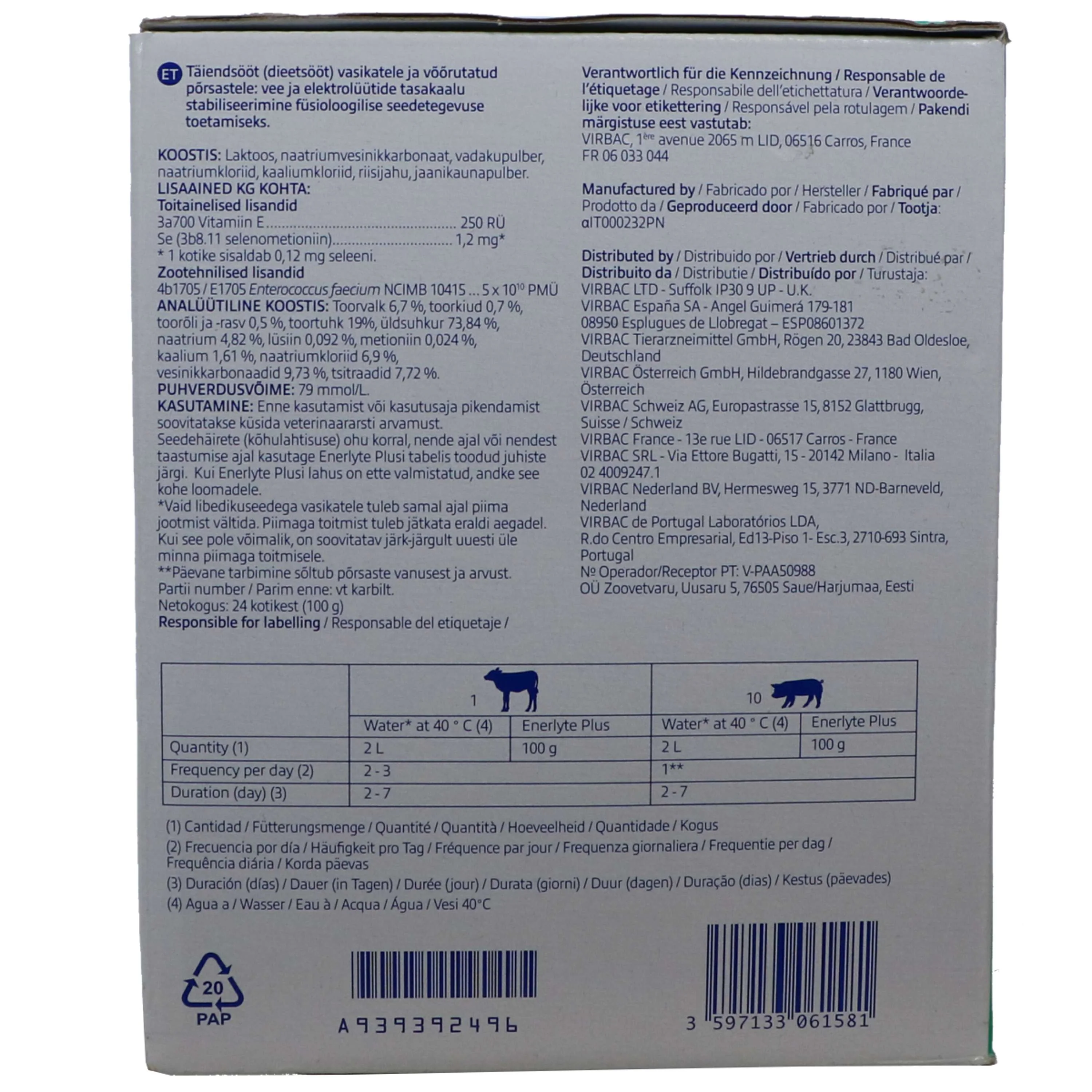 Virbac Enerlyte Plus - Image 3
