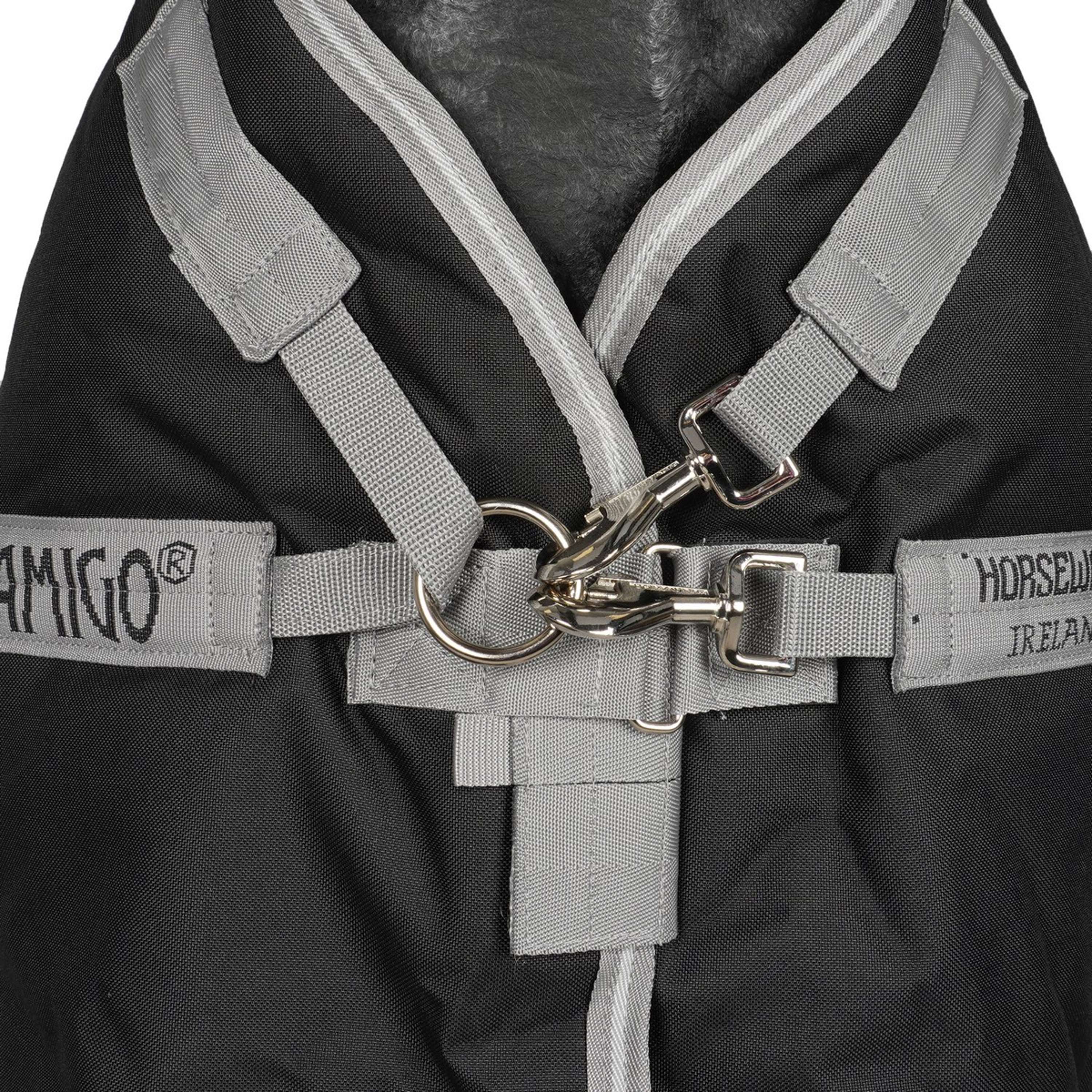 Amigo Bravo 12XL originale Turnout Lite 0g Black/Titanium Grey - Image 9