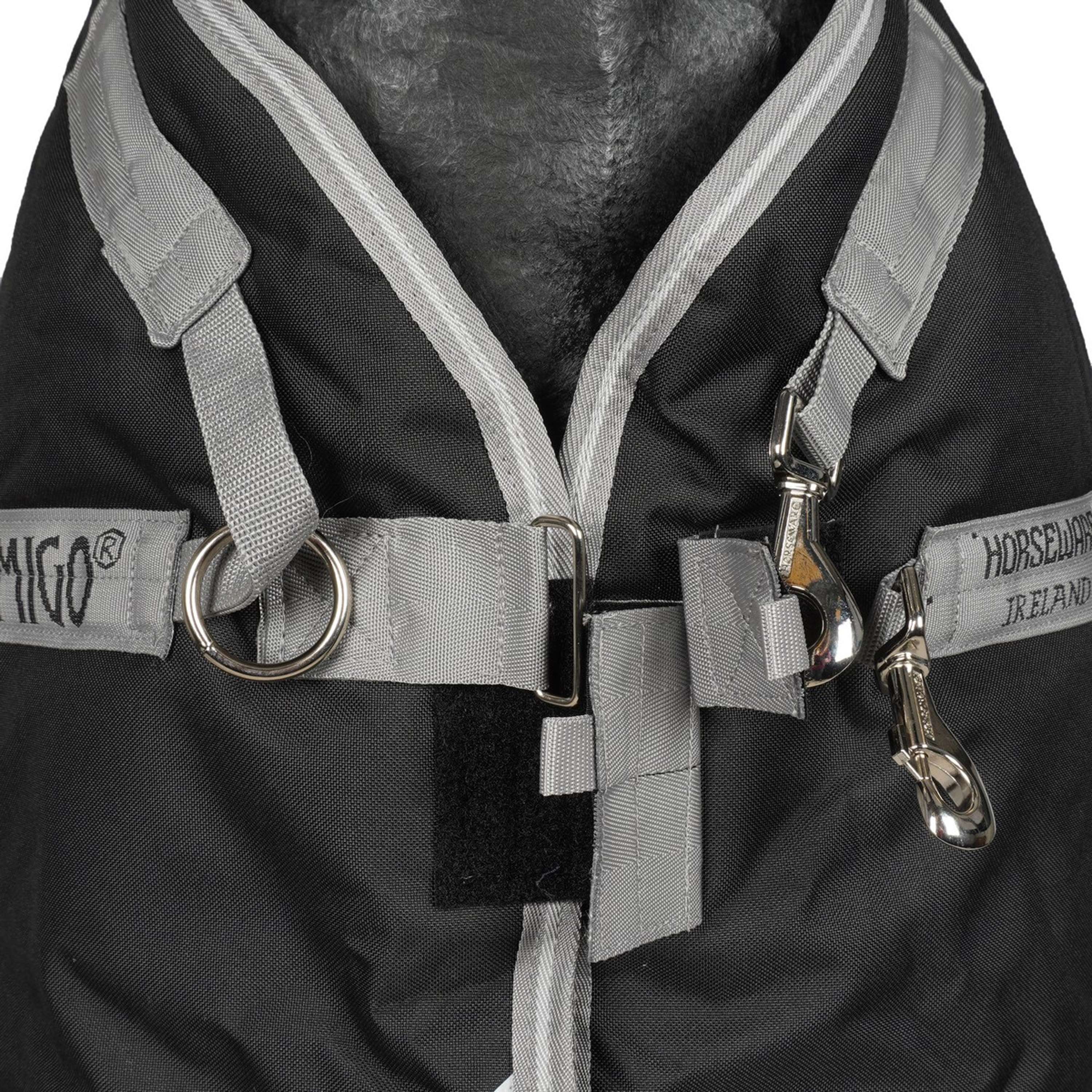 Amigo Bravo 12XL originale Turnout Lite 0g Black/Titanium Grey - Image 10