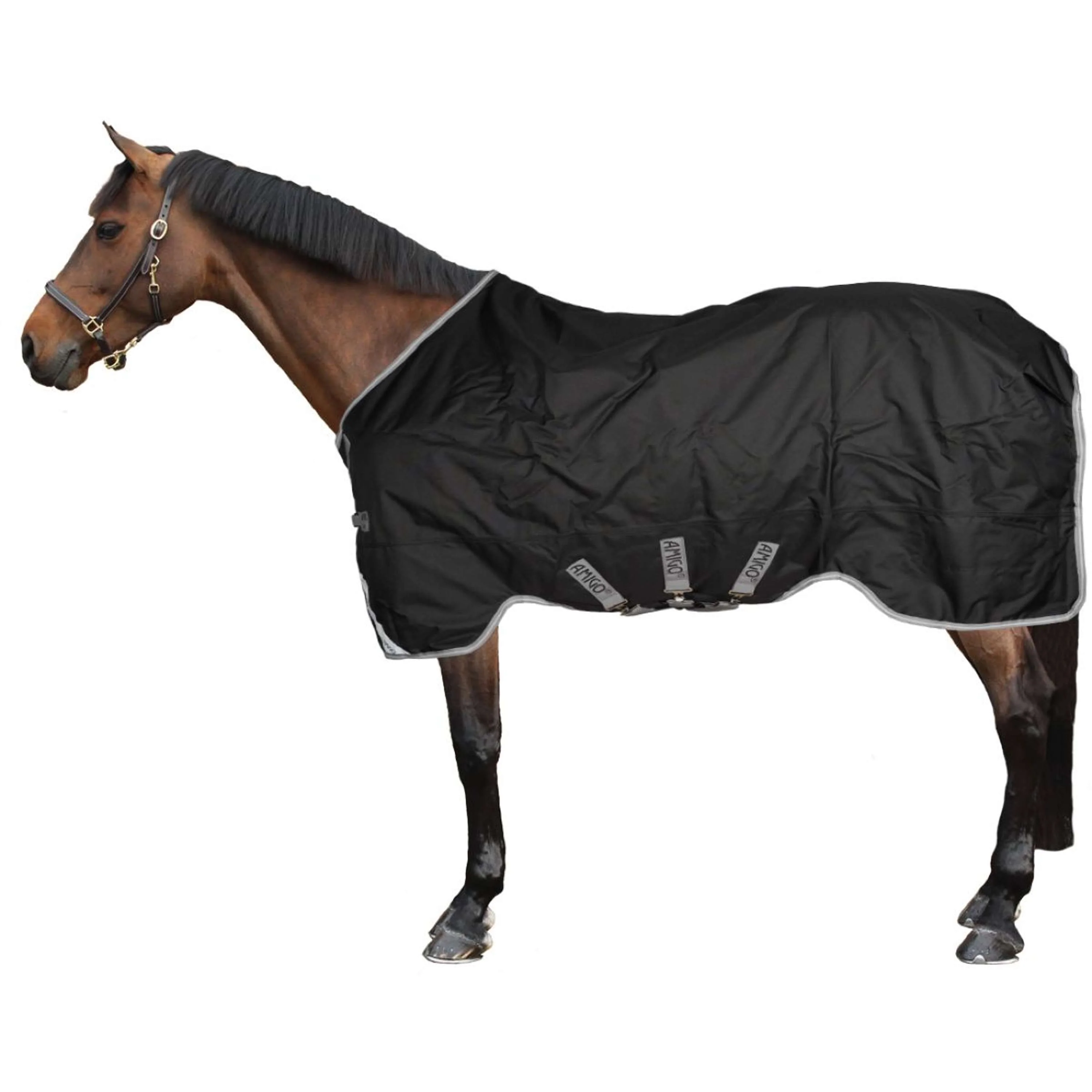 Amigo Bravo 12XL originale Turnout medio 250g Black/Titanium Grey - Image 3