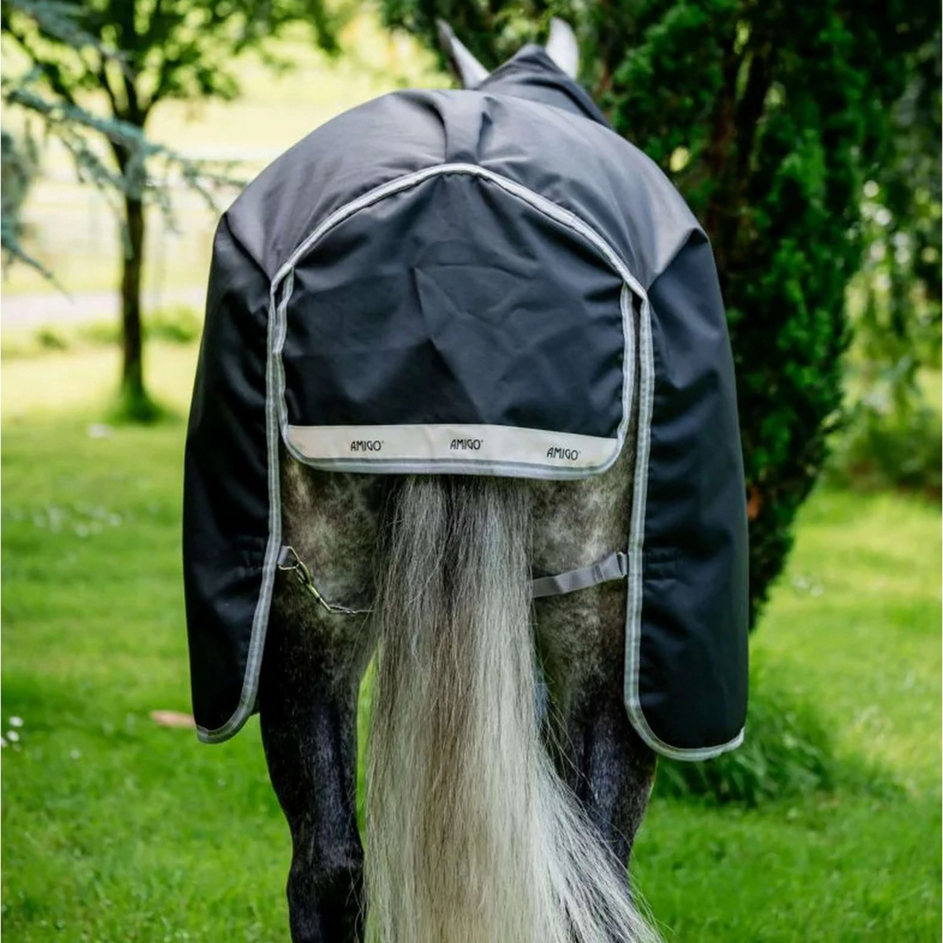 Amigo Bravo 12XL originale Turnout medio 250g Black/Titanium Grey - Image 5