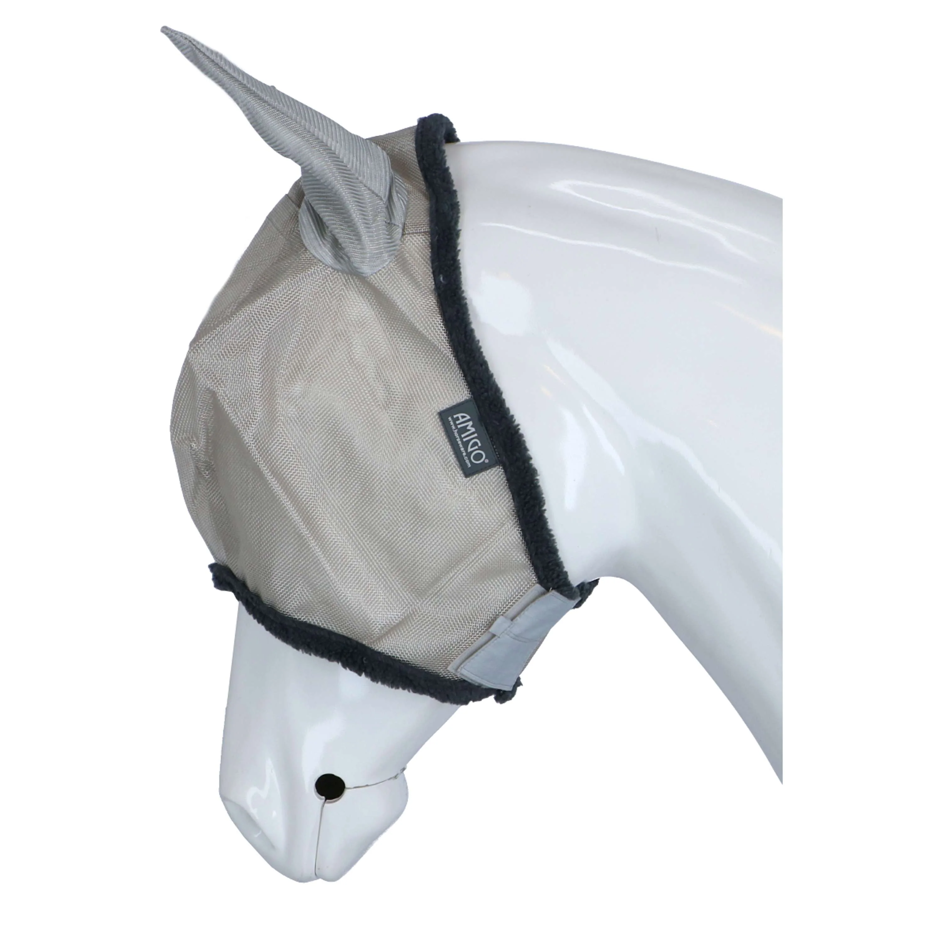 Amigo Fly Mask Argento/Grigio scuro - Image 4