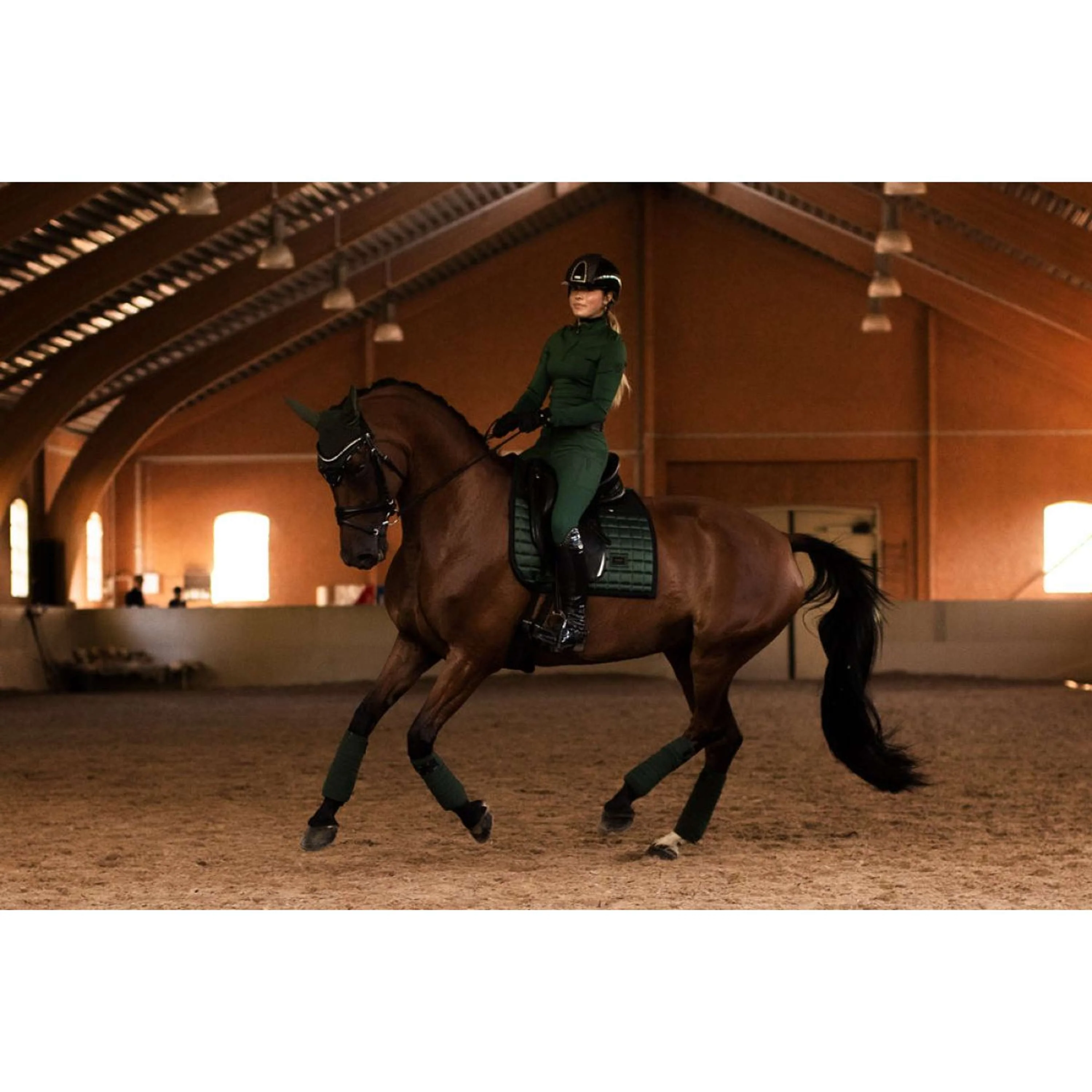 Equestrian Stockholm Sottosella Sportive Dressage Sycamore Green - Image 3