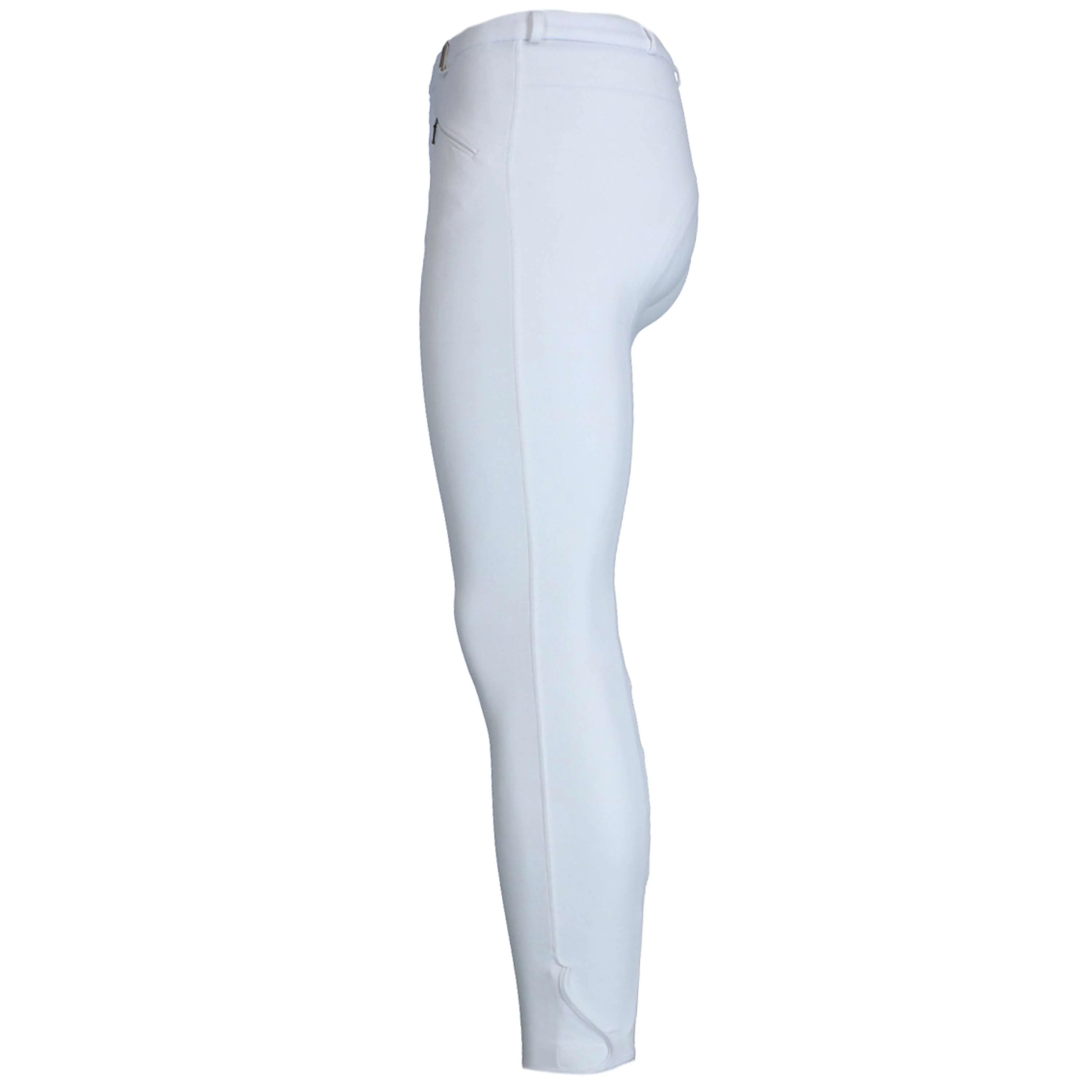 HKM Pantaloni da Equitazione Basic Bianco - Image 3
