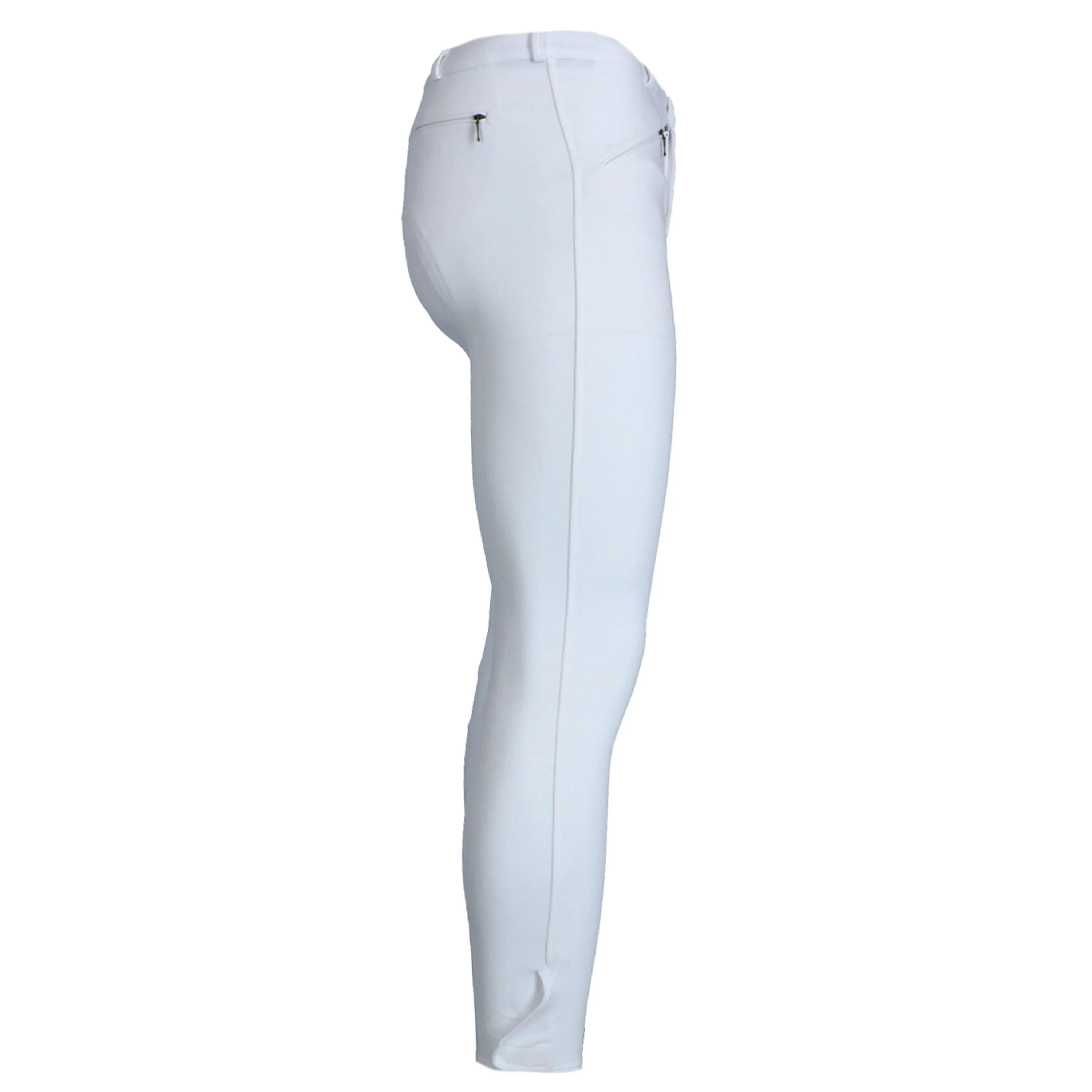 HKM Pantaloni da Equitazione Basic Bianco - Image 5