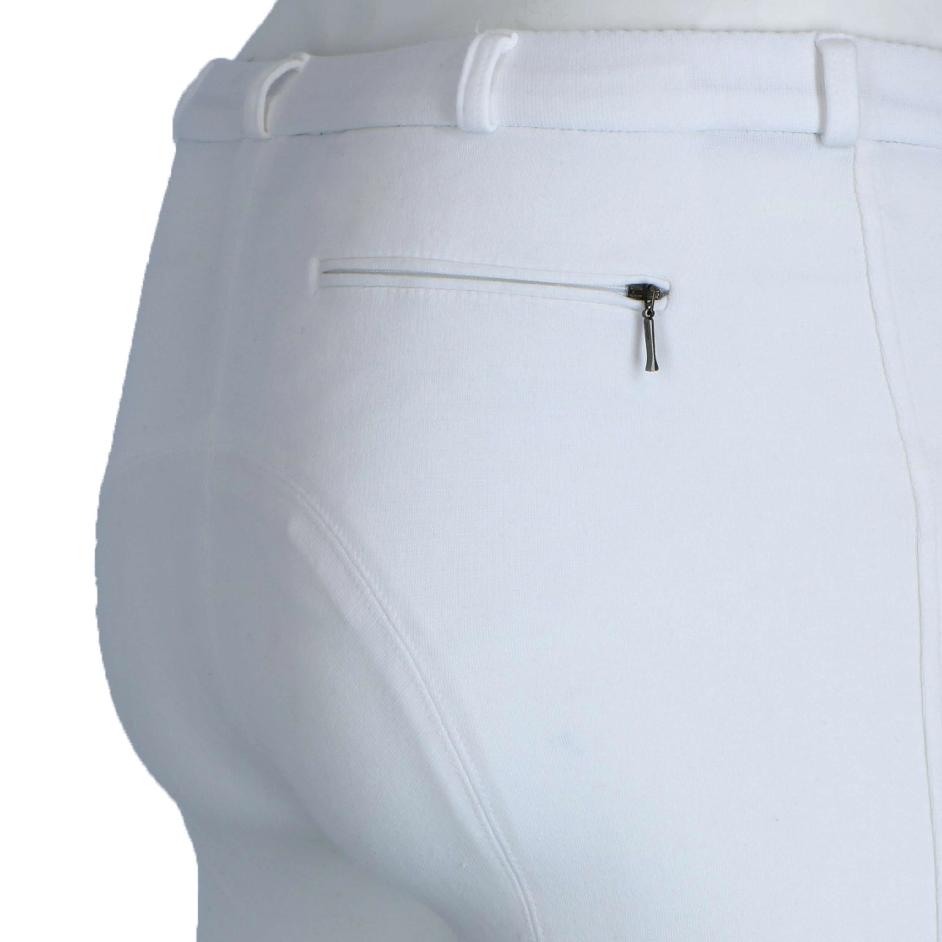 HKM Pantaloni da Equitazione Basic Bianco - Image 8
