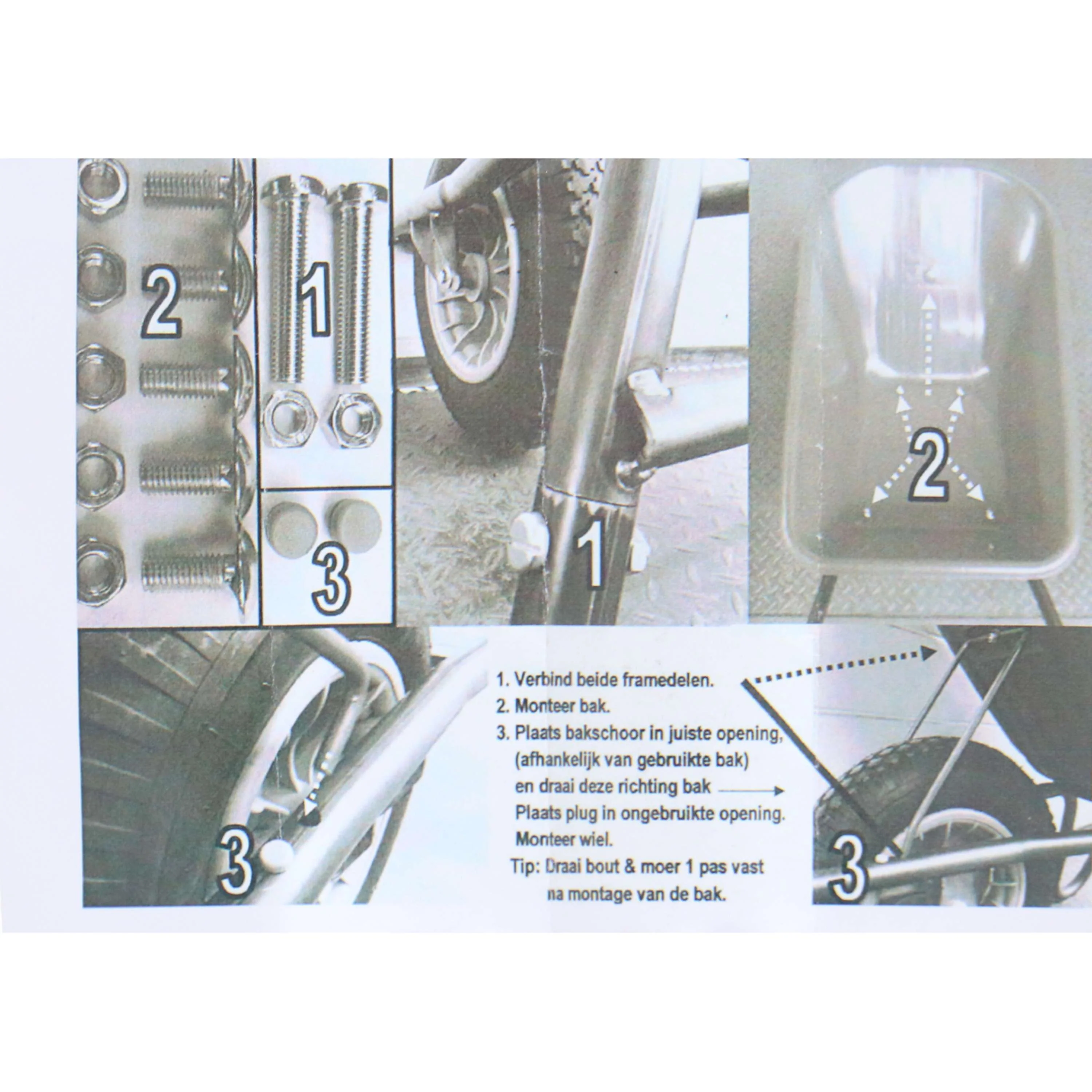 Hummer Carriola da Giardino Verde scuro - Image 11