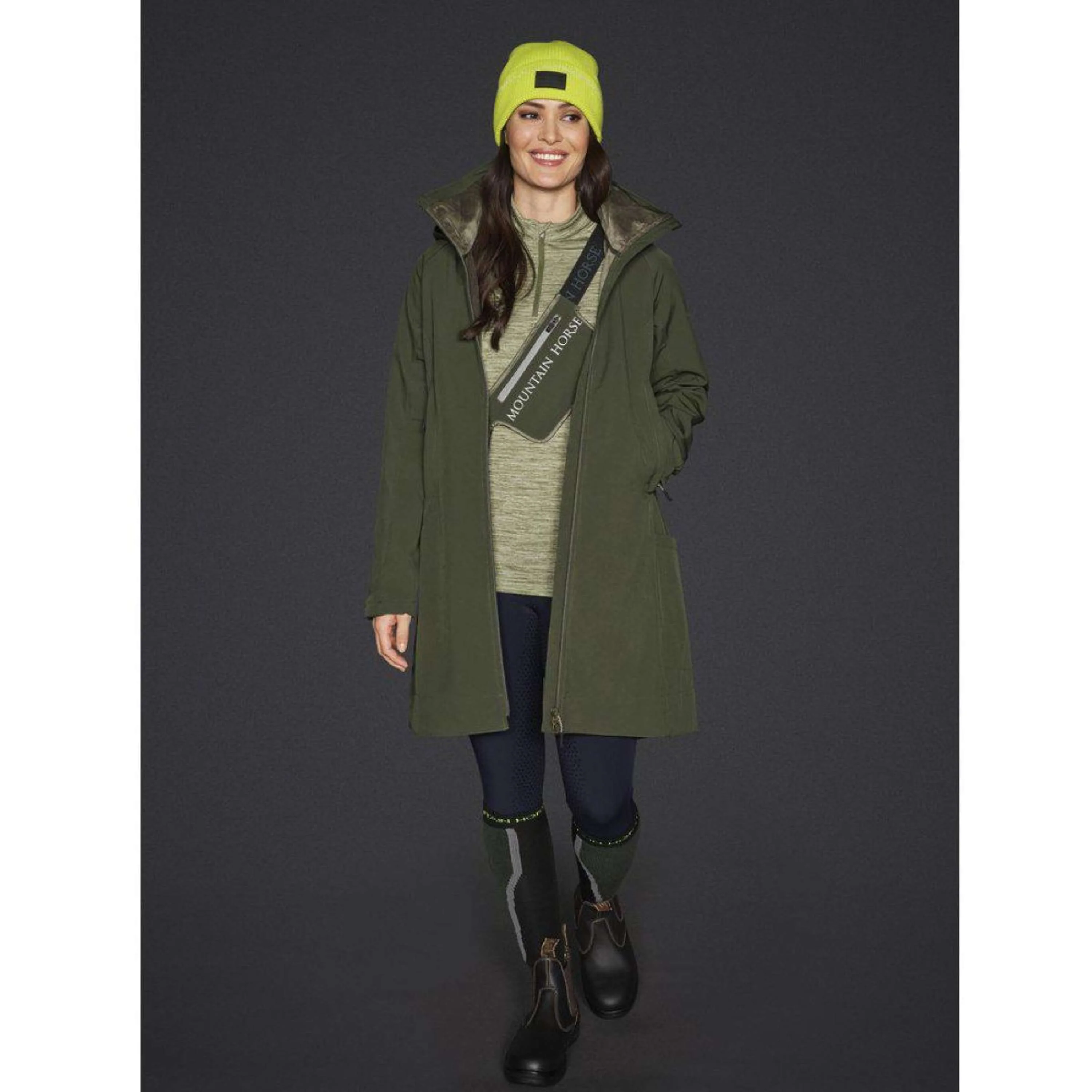 Mountain Horse Giacca Stella Softshell Lang Verde - Image 4