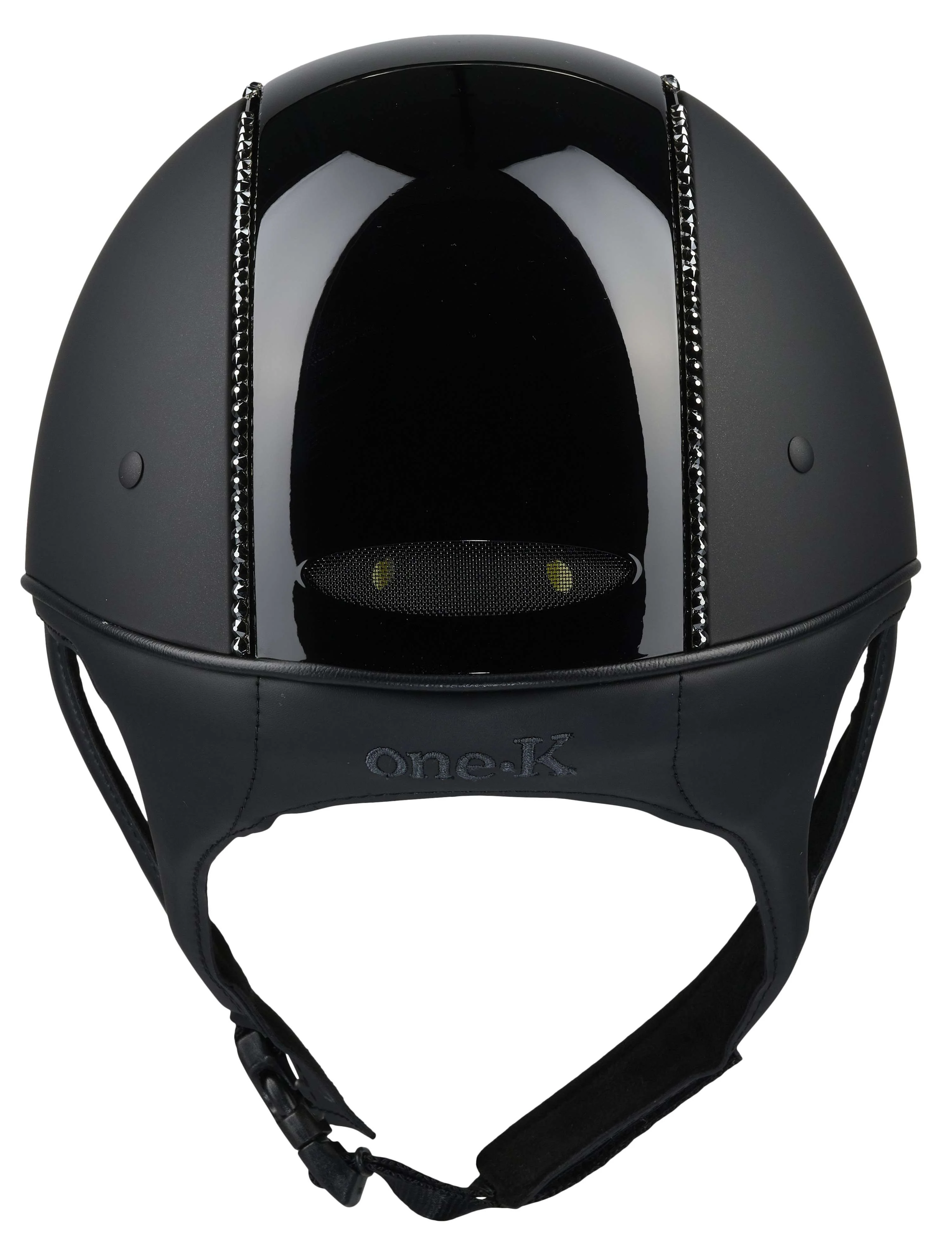 OneK Casco da equitazione Mips Defender Matt Glossy Top Nero - Image 3