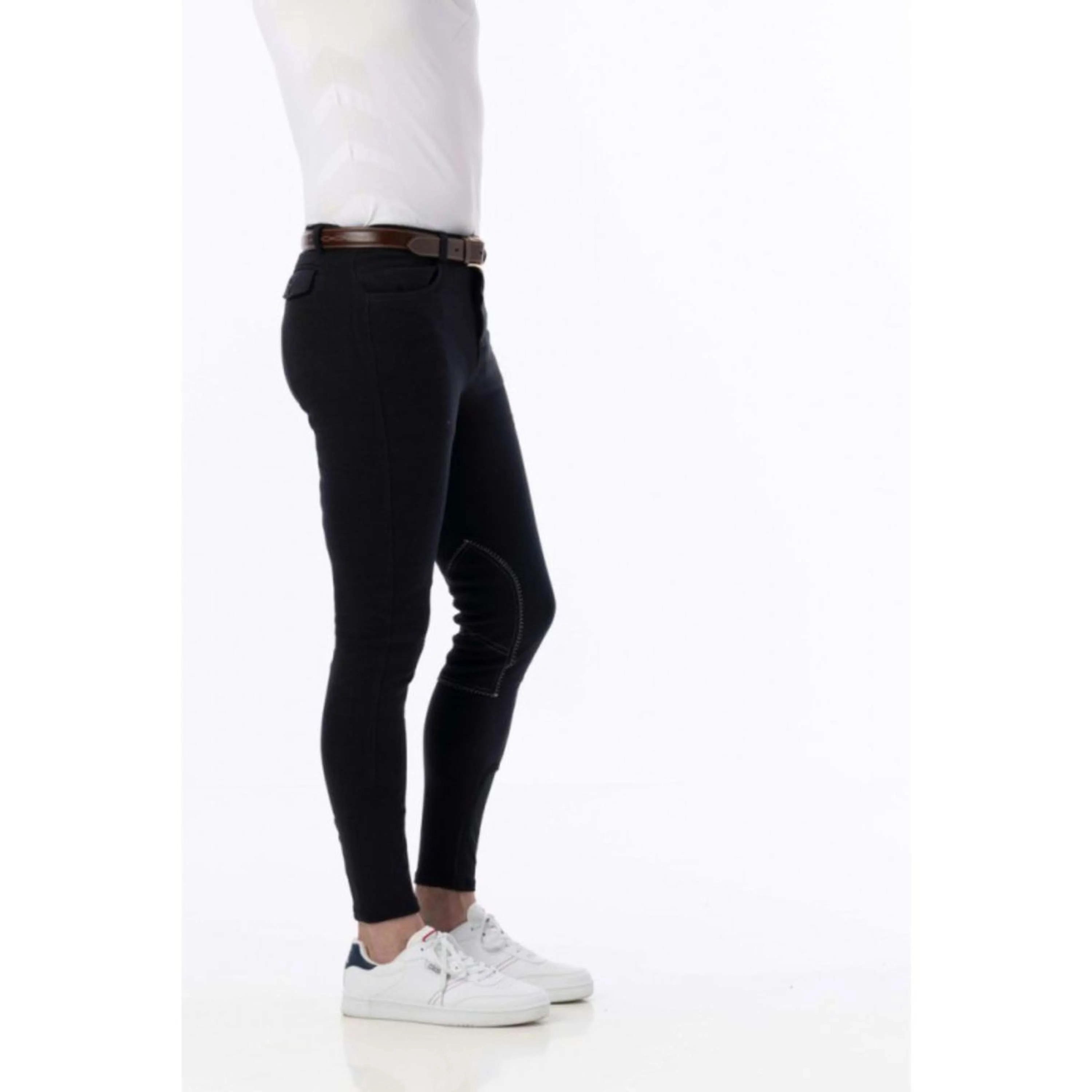 Riding World Pantaloni da Equitazione Lecaire Nero - Image 3